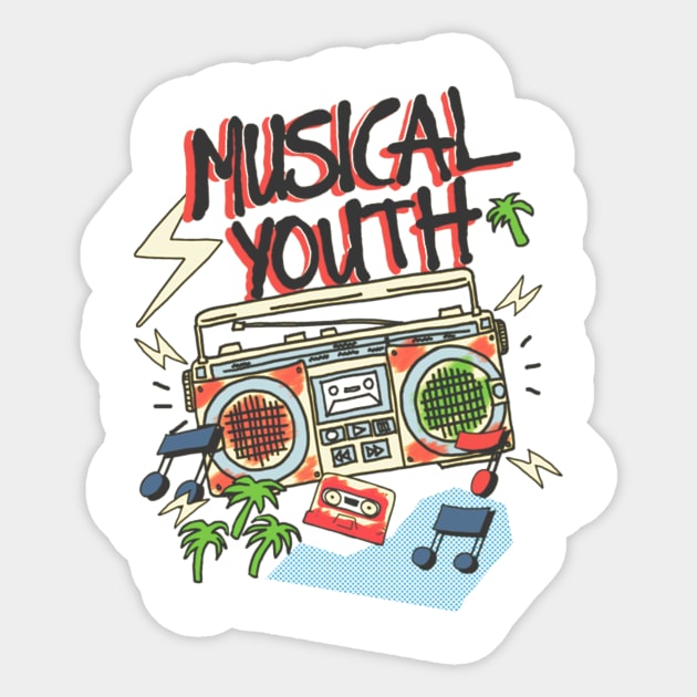 musical youth Sticker by barbados